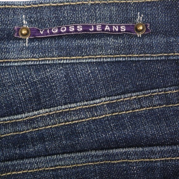 Vigoss Bootcut Jeans Dark Stretch Flap Pockets 9 x 31 - Picture 10 of 10
